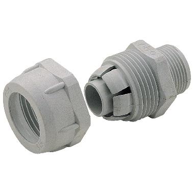 UNIVERSALI-RACCORDO PLAST PG9 D=10 GRIGIO - LEGRAND 82911 product photo Photo 01 3XL