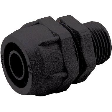 UNIVERSALI-RACCORDO PLAST M20 D=12 NERO - LEGRAND 82953 product photo Photo 01 3XL