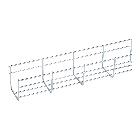 F31-PASSERELLA FILO L.3M 75X75MM ELETTROZINC - LEGRAND 348021 - LEGRAND 348021 - LEGRAND 348021 product photo