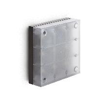 Diffusore LED Kobo 110 semitrasparente 4000K 8W nero - LOMBARDO LL130001N product photo