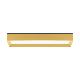 FLO R PARETE 500x150x55mm LED 39W 3000K IP20 ORO - LOMBARDO LL1340153 - LOMBARDO LL1340153 product photo Photo 01 2XS