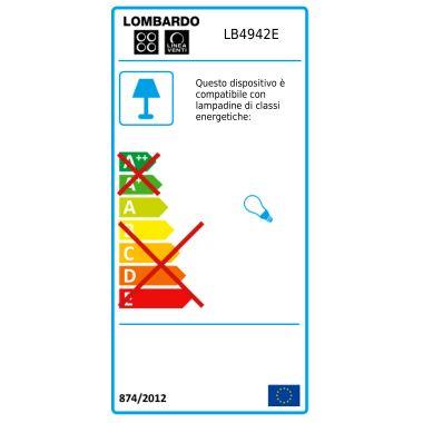 TREND 220 E27 ANTRAC. - LOMBARDO LB4912E - LOMBARDO LB4912E product photo Photo 02 3XL