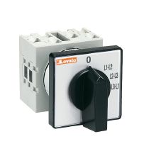 COMMUT.AMP. L1-L2-L3 3TA 4POS.M.FR. - LOVATO GX1698U product photo