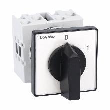 INT.3P 2 POS 20A MONT FRONT.48X48MM SCH.10 - LOVATO GX2010U - LOVATO GX2010U - LOVATO GX2010U product photo