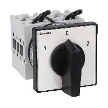 INVERT.MARCIA 3P 32A C/RITORNO 20A MONT.FR.48X48MM - LOVATO GX3226U - LOVATO GX3226U - LOVATO GX3226U product photo