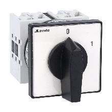 INT.4P 2 POS 32A MONT FRONT.65X65MM SCH.92 - LOVATO GX3292U - LOVATO GX3292U product photo