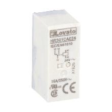 RELE' MINIATURIZZATO 1SC 16A, 24VAC - LOVATO HR301CA024 - LOVATO HR301CA024 - LOVATO HR301CA024 product photo