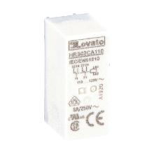 RELE' MINIATURIZZATO 2SC 8A, 110VAC - LOVATO HR302CA110 - LOVATO HR302CA110 - LOVATO HR302CA110 product photo