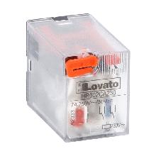 RELE' INDUSTRIALE 2SC 7A 230VAC +LED - LOVATO HR602CA230 - LOVATO HR602CA230 product photo