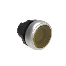 PULSANTE PASSO-PASSO RASATO LUM. GIALLO - LOVATO LPCQL105 - LOVATO LPCQL105 product photo