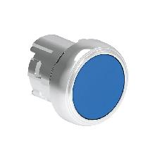 PULSANTE MET. RASATO BLU - LOVATO LPSB106 - LOVATO LPSB106 product photo