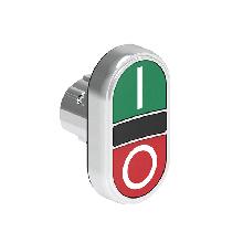 PULS.MET.DOPPIO RASATO VERDE/ROSSO I-O - LOVATO LPSB7123 - LOVATO LPSB7123 product photo