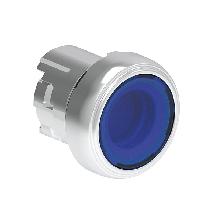 PULSANTE LUMINOSO MET. RASATO BLU - LOVATO LPSBL106 - LOVATO LPSBL106 product photo