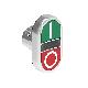 PULS.LUM.MET.DOPPIO RAS.VERDE/ROSSO I-O - LOVATO LPSBL7123 - LOVATO LPSBL7123 product photo Photo 01 2XS