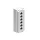 PULSANTIERA METALLICA GRIGIA A 6 FORI - LOVATO LPZM6A8 - LOVATO LPZM6A8 - LOVATO LPZM6A8 product photo Photo 01 2XS