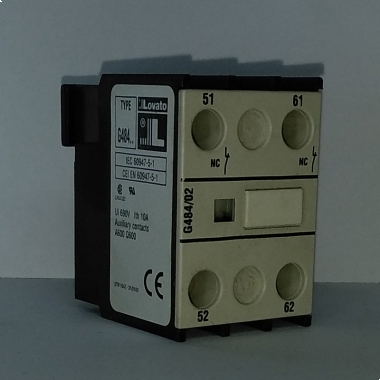 Contatto ausiliario con aggancio centrale. Attacchi a vite, per contattori serie bf, 3nc - LOVATO 11G48403 product photo Photo 02 3XL
