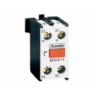CONTATTI AUX 1NO+1NC AGGANCIO CENTRALE - LOVATO BFX1011 product photo Photo 01 3XL