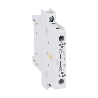 Contatti aux 2nc aggancio laterale - LOVATO BFX1202 product photo Photo 01 3XL