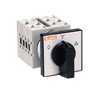 INVERT.MARCIA 3P 3POS MONT.FRONT.48X48MM 20A 7.5KW - LOVATO GX2011U - LOVATO GX2011U - LOVATO GX2011U product photo Photo 01 3XL