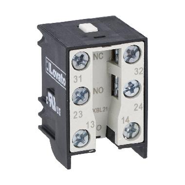 BLOCCHETTO CONTATTI 1NO+2NC LENTO - LOVATO KXBL12 product photo Photo 01 3XL