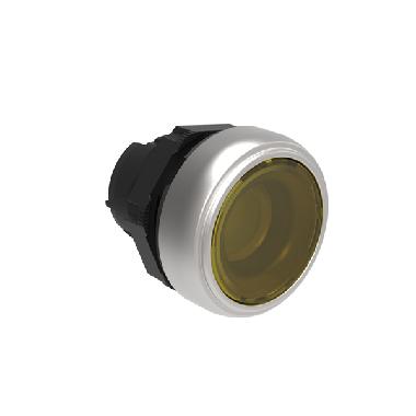 PULSANTE PASSO-PASSO RASATO LUM. GIALLO - LOVATO LPCQL105 - LOVATO LPCQL105 product photo Photo 01 3XL