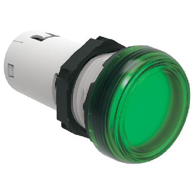 Indic.lum.monobl.verde led 110v - LOVATO LPMLE3 product photo Photo 01 3XL