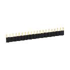 BARRA ALIMENT. 20 POLI NERA X SLIM HR1 - LOVATO HR1X9020 - LOVATO HR1X9020 - LOVATO HR1X9020 product photo