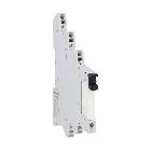 RELE' SLIM+ZOCCOLO MOLLA 1SC 6A 24VAC/DC - LOVATO HRA101CE024S - LOVATO HRA101CE024S - LOVATO HRA101CE024S product photo