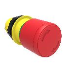 PULS.FUNGO 30MM ROSSO SG.ROTAZ.ISO13850 - LOVATO LPCB6634 product photo