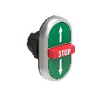 PULSANTE TRIPLO F.SAL. STOP F.DISC. - LOVATO LPCB7355 - LOVATO LPCB7355 - LOVATO LPCB7355 product photo
