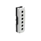 PULSANTIERA GRIGIA 6 OPERATORI - LOVATO LPZP6A8 product photo