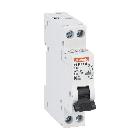 Interruttore magnetotermico, 1p+n - 6ka. 1 modulo, caratteristica c, 6a - LOVATO P1MB1MC06 product photo