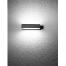 PLAFONIERA TILE PARETE 2X8W 3/3.5/4K IP65 GRIGIO ANTRACITE - NOVALUX 101405.94 product photo