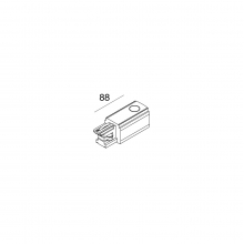 ALIMENTATORE DI TESTA ALL-TRACK SX BIANCA - NOVALUX 106706.01 product photo