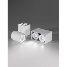 FARETTO LAMPADA OWL QUADRATA 1X8W 36° BIANCO 3K CRI90 - NOVALUX 108002.01 product photo
