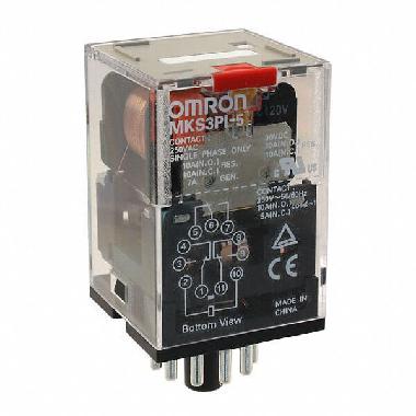 RELE-3SPDT,10A/250V,UNDECALEPULSANTEDIPROVA - OMRON MKS3PI/5/24VAC - OMRON MKS3PI/5/24VAC product photo Photo 02 3XL