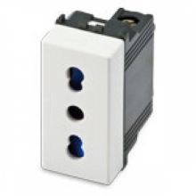 PRESA DOMOTER  P11 P17 1 MODULO - PALAZZOLI 630050 product photo