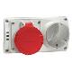 PR.INC.IBL.C/BASE PFUS ORI.3P+T 32A 400V IP55 - PALAZZOLI 496236 - PALAZZOLI 496236 product photo Photo 01 2XS