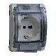 TOPTER-PR.2P+T 10/16A UNIV IN CALOTTA IP55 - PALAZZOLI 579840 - PALAZZOLI 579840 product photo Photo 01 2XS