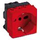 DOMOTER FR. PRESA BIV P30-P17 RED 2 MOD - PALAZZOLI 630054 - PALAZZOLI 630054 product photo Photo 01 2XS
