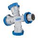 MOLTIP.3U 3P+T 32A 380V 6H IP67 - PALAZZOLI 753236 - PALAZZOLI 753236 product photo Photo 01 2XS