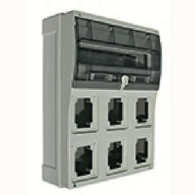 QUAD.C/PORT.TRASP PAR.X 6 PX FISSE 350X456MM IP66 - PALAZZOLI 579826 - PALAZZOLI 579826 product photo Photo 01 3XL