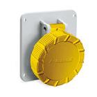 PRQUADINC 2P+T 16A 110V 4HIP66/IP67 - PALAZZOLI 489124 - PALAZZOLI 489124 product photo