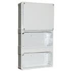 QUADRO 2 PR.ORIZZ.+ CASS.DERIV.IP55 - PALAZZOLI 579621 - PALAZZOLI 579621 product photo