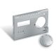 FINITURA X TE312 SILVER LUCIDO - PERRY ELECTRIC 1PAFT312SL product photo Photo 01 2XS
