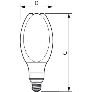 TFORCE CORE LED PT 50-42W E27 840 FR - PHILIPS - LAMPADE COREHPL125840 product photo Photo 03 3XL