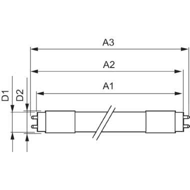 TUBO LED MAS LEDTUBE 1500MM 20W833 T8 FOOD - PHILIPS - LAMPADE MLTVAL1500MEAT product photo Photo 02 3XL