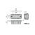 CONTROCASSA PER INSERT 2 - PRISMA PERFORMANCE IN LIGHTING 8122 product photo Photo 01 2XS