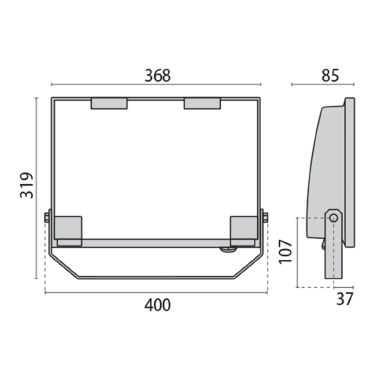 FARO GUELL 2/A40/W 120 40K-94 ETRC 220-240V - PRISMA PERFORMANCE IN LIGHTING 06094494 product photo Photo 06 3XL
