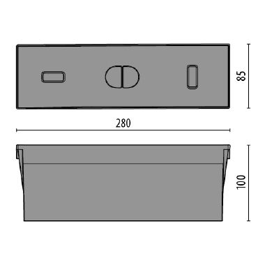 CONTROCASSA INSERT+ 2 - PRISMA PERFORMANCE IN LIGHTING 310490 - PRISMA PERFORMANCE IN LIGHTING 310490 - PRISMA PERFORMANCE IN LIGHTING 310490 product photo Photo 01 3XL